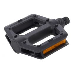 Oxc Oxford Pedal Junior Sort Med Reflekser 1/2 - Cykelpedal