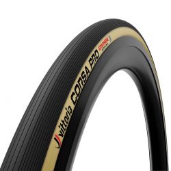 Vittoria Dæk Road Corsapro Brun/sort 30-622/700x30c Fold Tube G2 - Cykeldæk