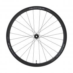 Shimano Wheel Front R9270-c36 Carb Tubular Disc Br Ethru - Cykelhjul