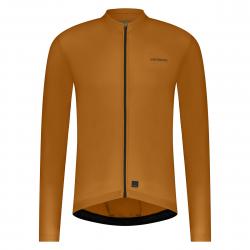 Shimano Element L.s. Jersey Bronze L - Cykel jakke