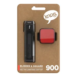Knog Blinder Set 900 & Blinder 100 - Cykellygte