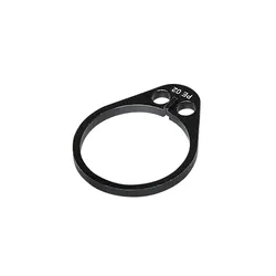 PRO Vibe Bottom Spacer 1-1/8 3 mm, Skinnende Sort - Cykel styrfitting PRO Vibe Bottom Spacer 1-1/8 3 mm, Skinnende Sort - Cykel styrfitting