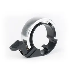 Ringeklokke Knog Oi Classic Large silver - Ringklokke Ringeklokke Knog Oi Classic Large silver - Ringklokke