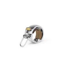 Ringeklokke Knog Oi Luxe Small silver - Ringklokke Ringeklokke Knog Oi Luxe Small silver - Ringklokke