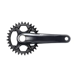 Shimano Kranksæt 12sp For Single 165mm Fc-m8100-1 W/o Cr 165mm - Kranksæt Shimano Kranksæt 12sp For Single 165mm Fc-m8100-1 W/o Cr 165mm - Kranksæt