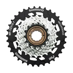 Shimano Multiple Freewheel Sprocket 7s Mf-tz510 14-16-18-20-22-24-34t - Cykel kassette Shimano Multiple Freewheel Sprocket 7s Mf-tz510 14-16-18-20-22-24-34t - Cykel kassette